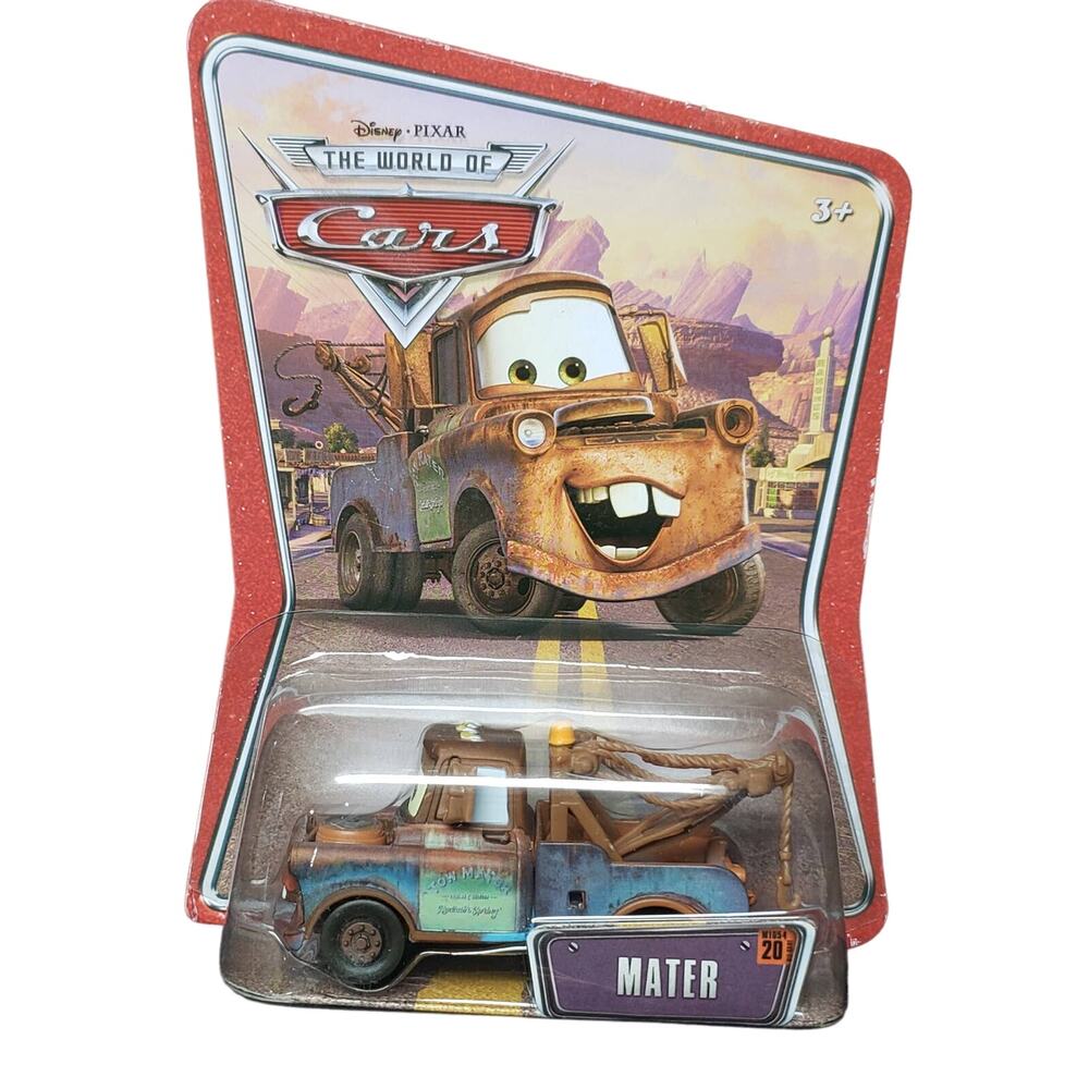Disney Pixar The World of Cars Mater Tomater No. 20 Collect Them All Diecast Car